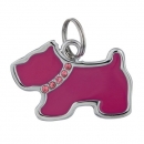 Trixie Schmuck-Adressanhnger Hund mit Strass