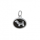 Trixie Schmuck-Adressanhnger Hund oval