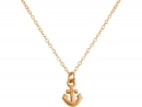 GEMSHINE Maritim Nautics Halskette mit Anker aus 925 Silber, hochwertig vergoldet oder rose Navy Stil - Made in Madrid, Spanien.