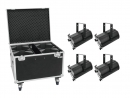 EUROLITE Scheinwerfer Set 4x LED THA-120PC Theater-Spot + Case